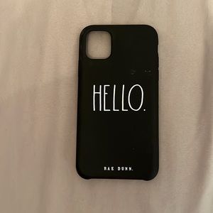 HELLO Rae Dunn IPhone 11 phone case
